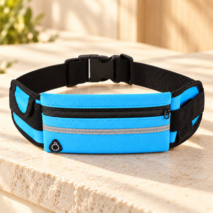 Running Waist Pack — Sky Blue — product detail — product illustration